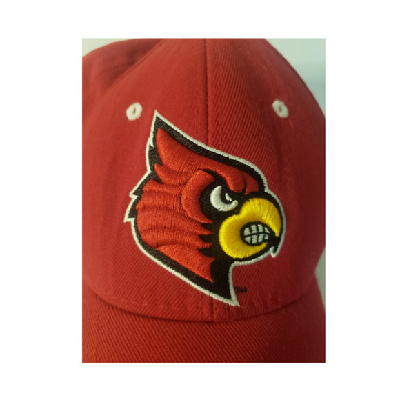 Kentucky LOUISVILLS CARDINALS COLLEGE FITTED HAT 7 1/8 ZEPHYR - Picture 2 of 6